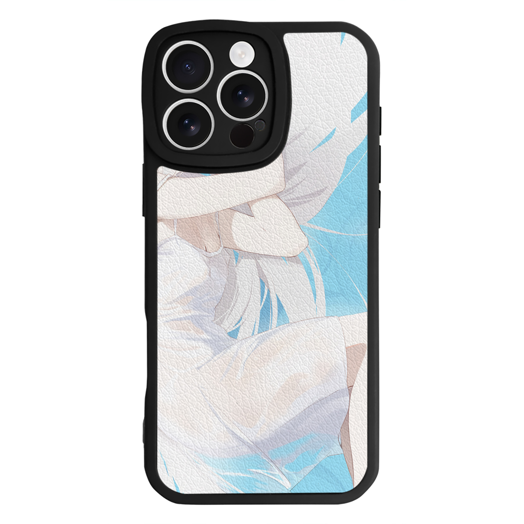 （画像用） 葬送のフリーレン Frieren 【iPhone 16シリーズ対応】シリコンスマホケース（レザー調） 材質：シリコン